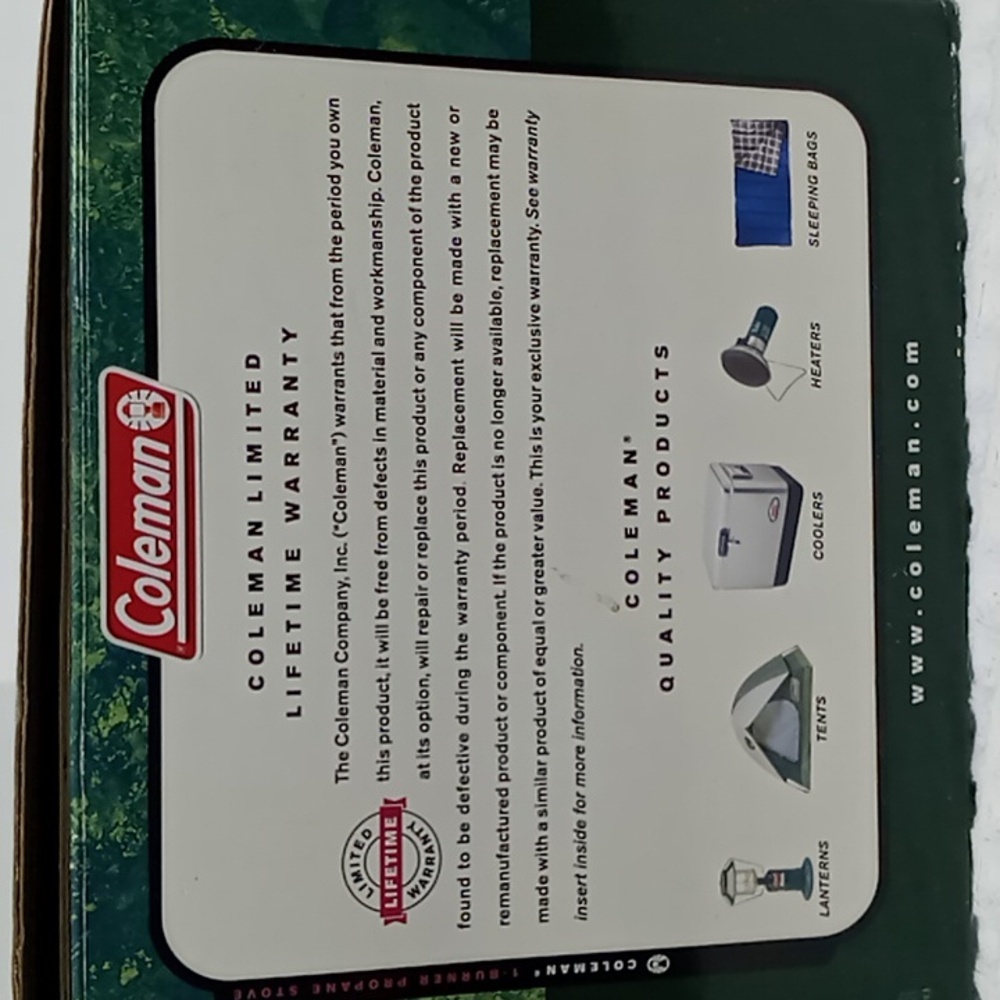 New Old Stock Vintage Coleman Matchlight Propane Stove 5431A700 Single Burner - Picture 10 of 14